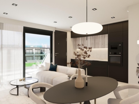 Imagen 1 de Residencial con bungalows nuevos con jardín o solárium cerca de la playa en Pilar de la Horadada