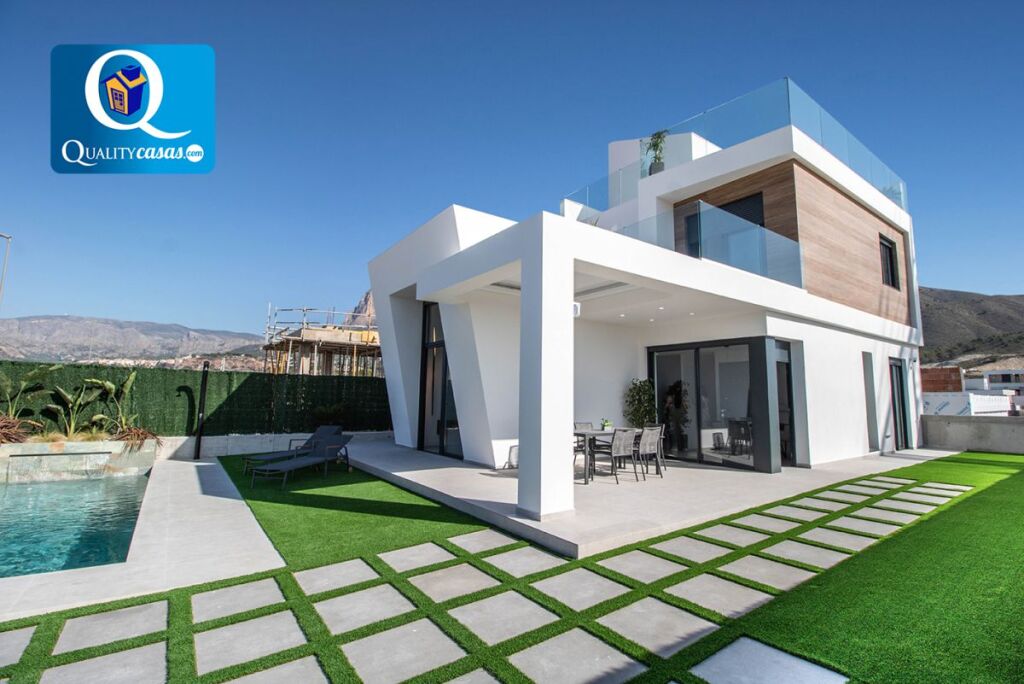 Imagen 1 de Casa-Chalet de Obra Nueva en Venta en Finestrat Alicante Ref: MNF3821