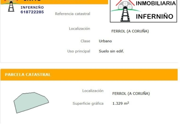 Imagen 2 de Suelo rústico en Venta en Ferrol La Coruña Ref: 438275