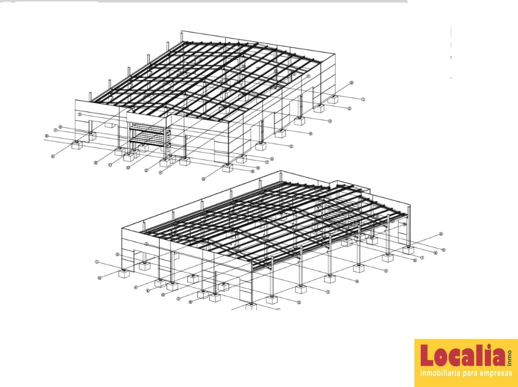 Imagen 1 de Nave industrial con muelles en construcción
