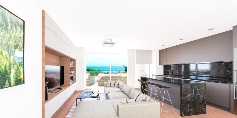 Imagen 3 de VIVIENDA DE OBRA NUEVA DE 2 DORMITORIOS 2 BAÑOS A 1.500 M DE PUERTO MARINA