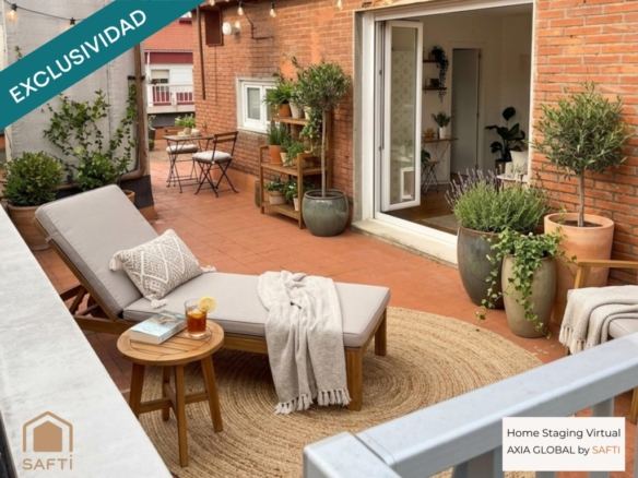 Imagen 1 de Un ático donde la luz y la terraza marcan tu forma de vivir