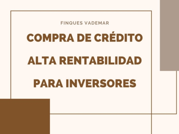 Imagen 1 de Oportunidad de Inversion: Compra de Deuda con Rentabilidad en toda Catalunya