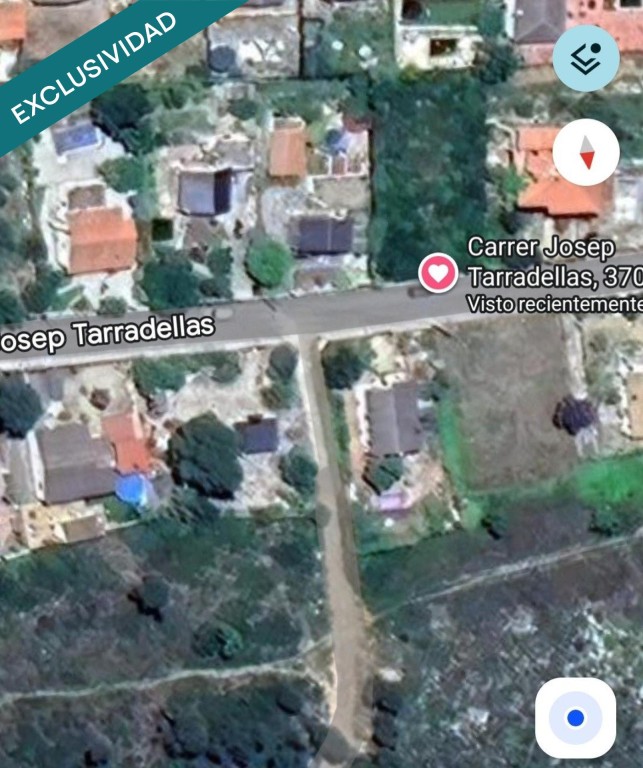 Imagen 1 de Terreno urbano de 589m2 a pie de rutas de montaña