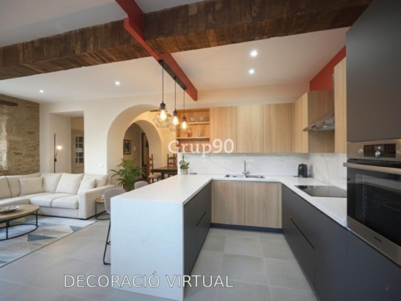 Imagen 3 de Casa de pueblo única en Artesa de Lleida + local + almacén