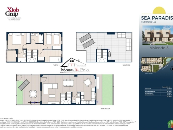 Imagen 2 de OBRA NUEVA UNIFAMILIARES COSTA NORTE VINAROS