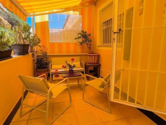 de 75m2 con 2 dormitorios y 2 baños