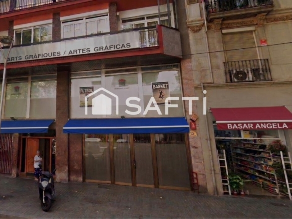 Imagen 1 de Gran nave urbana en pleno Sant Antoni - Barcelona