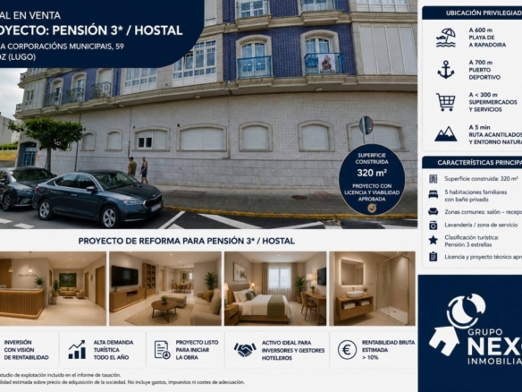 licencia y proyecto aprobado – inversión optimizada