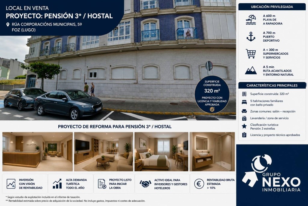 licencia y proyecto aprobado – inversión optimizada