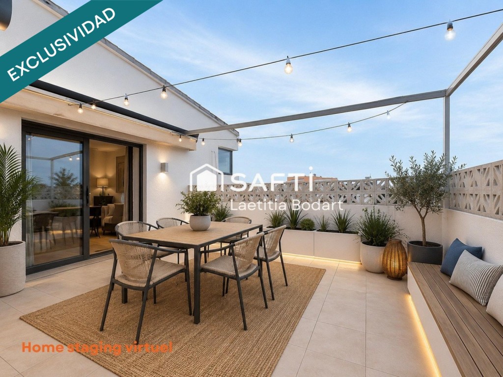 Imagen 2 de Encantador ático con gran terraza