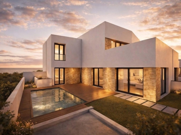 Imagen 2 de Villas adosadas de obra nueva con amplias terrazas en Bigastro