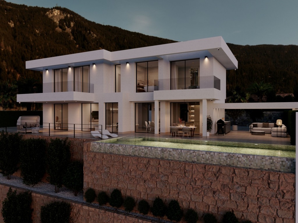 Imagen 3 de Casa-Chalet de Obra Nueva en Venta en Finestrat Alicante