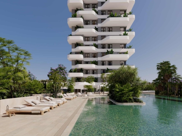 Imagen 1 de Piso de Obra Nueva en Venta en Calpe Alicante