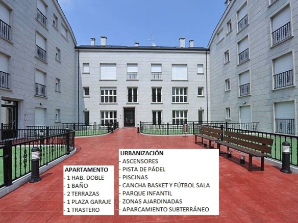 Imagen 1 de Apartamento en Venta en Barreiros Lugo
