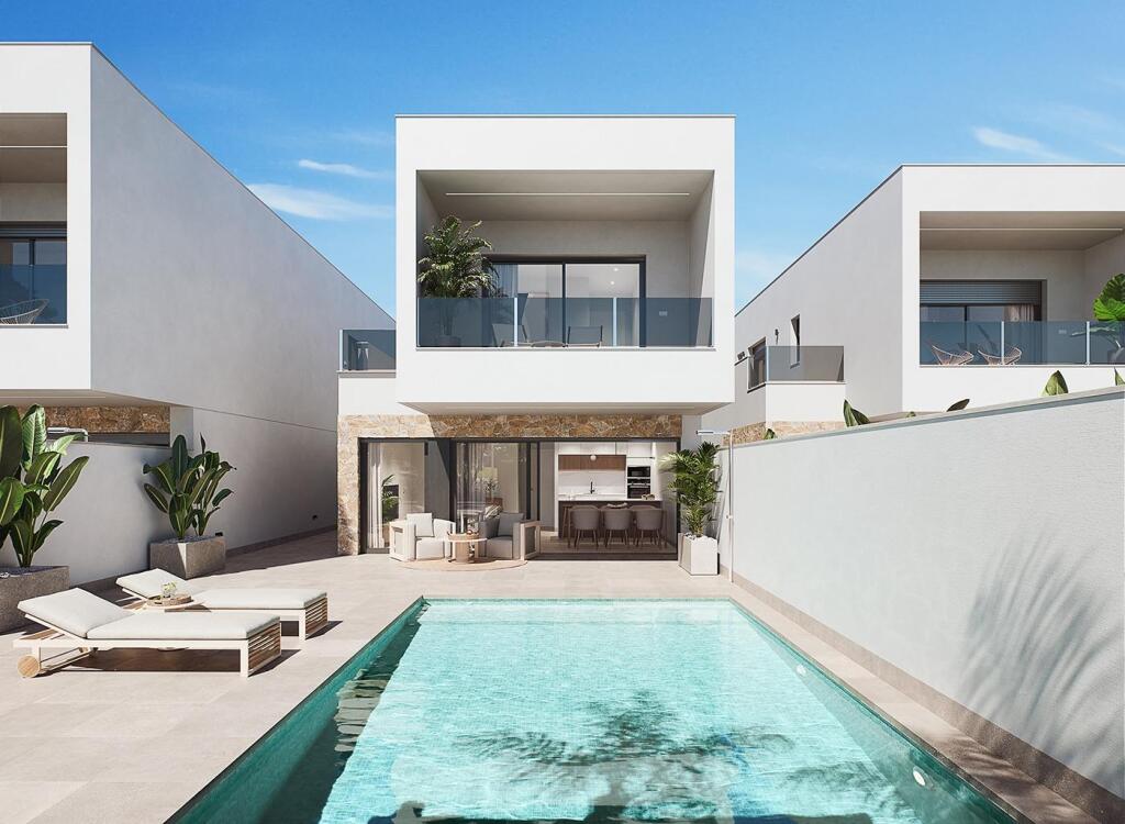 Imagen 4 de Villas de Obra Nueva con Piscina Privada en San Pedro del Pinatar
