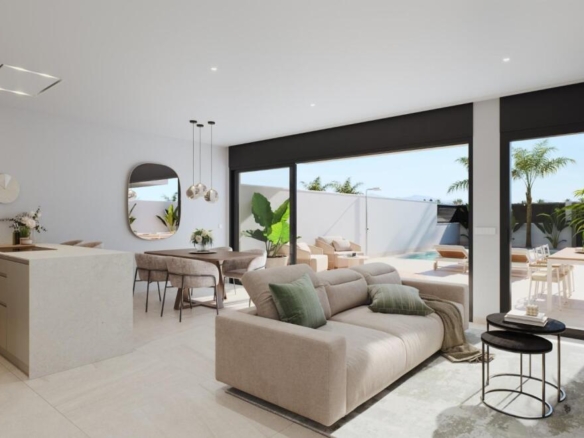 Imagen 1 de Villas de Obra Nueva con Piscina Privada en San Pedro del Pinatar