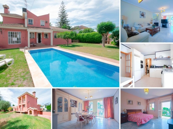 Imagen 1 de Chalet independiente con gran parcela en la exclusiva urbanización Torrequinto