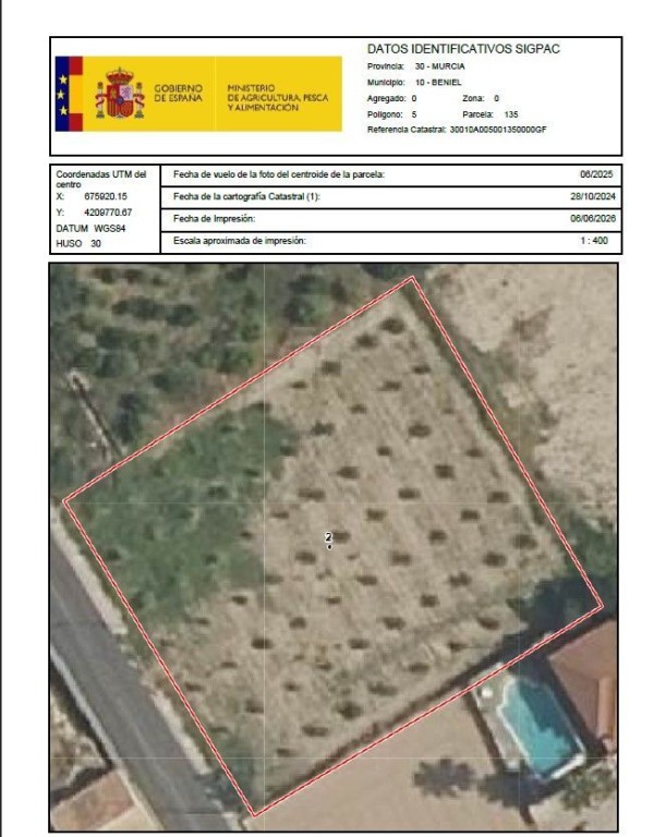 Imagen 2 de Casa de campo-Masía en Venta en Beniel Murcia