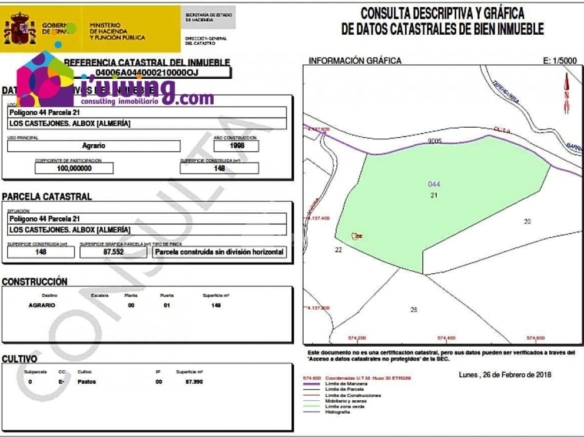po-1267477-imagen - El Club del Propietario Imagen 1 de Parcela en Venta en Albox Almería