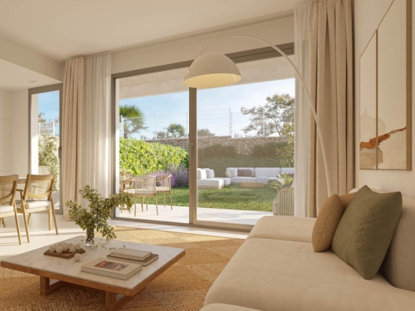 Imagen 2 de ENTREGA INMEDIATA!!! BAJO de 3 Dorm. A ESTRENAR con TERRAZA y JARDIN PRIVADO!! y VISTAS AL GOLF!
