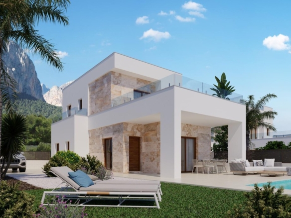 Imagen 1 de Exclusivas villas de obra nueva con vistas al mar en Polop