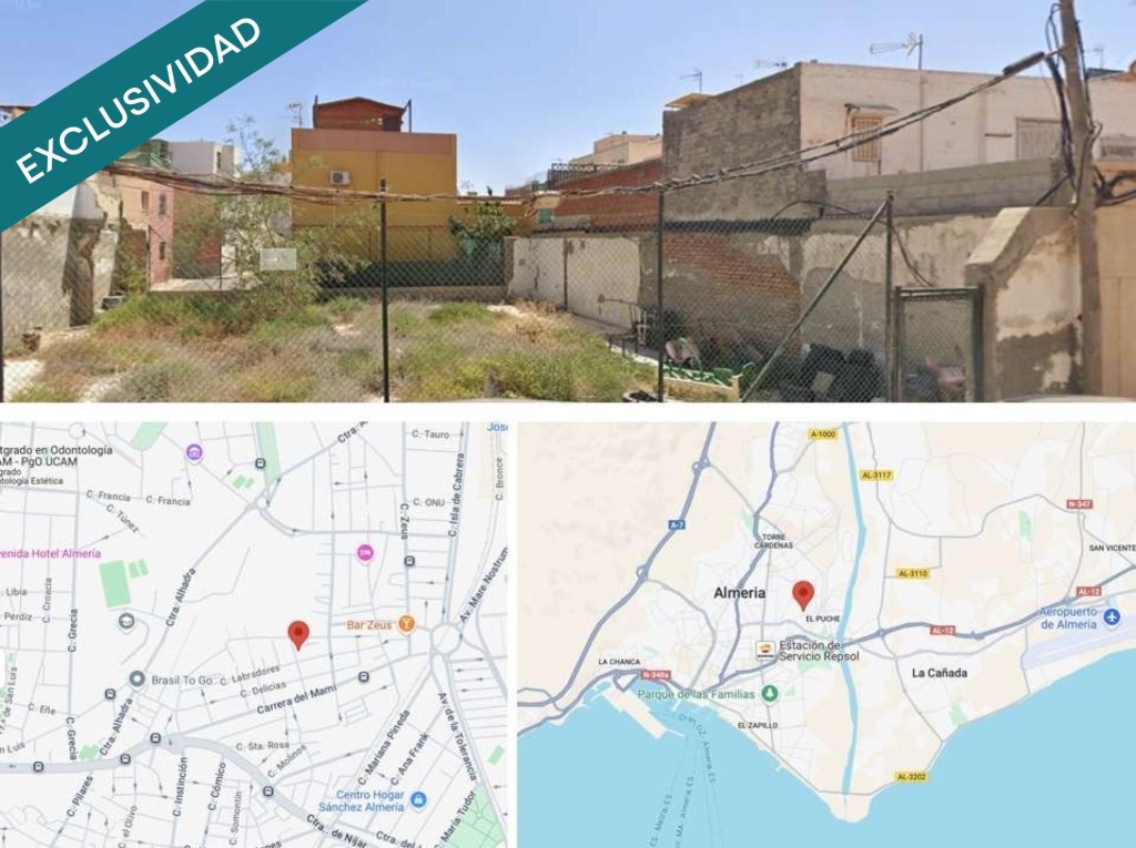 Imagen 1 de Solar edificable en pleno centro de Almería
