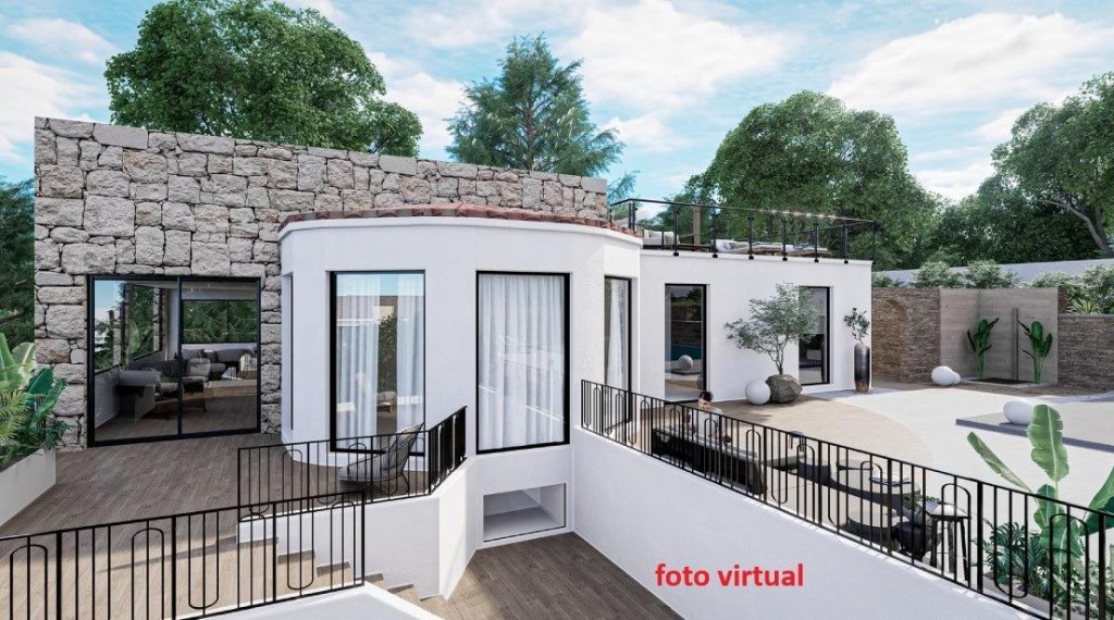 Imagen 2 de Exclusiva villa de obra nueva integral con vistas al mar en Pueblo Acantilado – El Campello