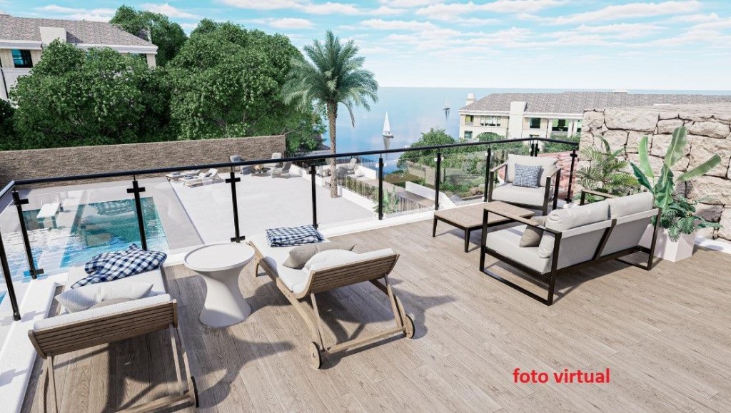 Imagen 1 de Exclusiva villa de obra nueva integral con vistas al mar en Pueblo Acantilado – El Campello