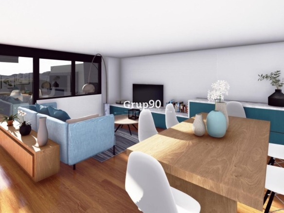 Imagen 4 de RESIDENCIAL MONTOLIU. ESPECTACULAR PISO DE 128 M2 Y GRAN TERRAZA. CON PARKING Y TRASTERO.