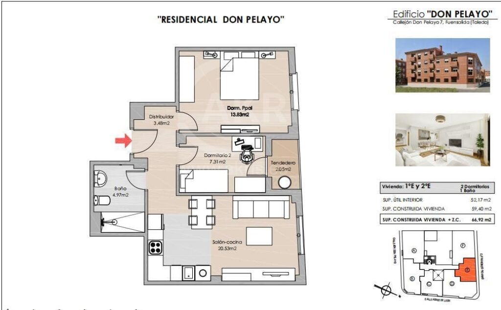 Imagen 1 de Piso en Fuensalida