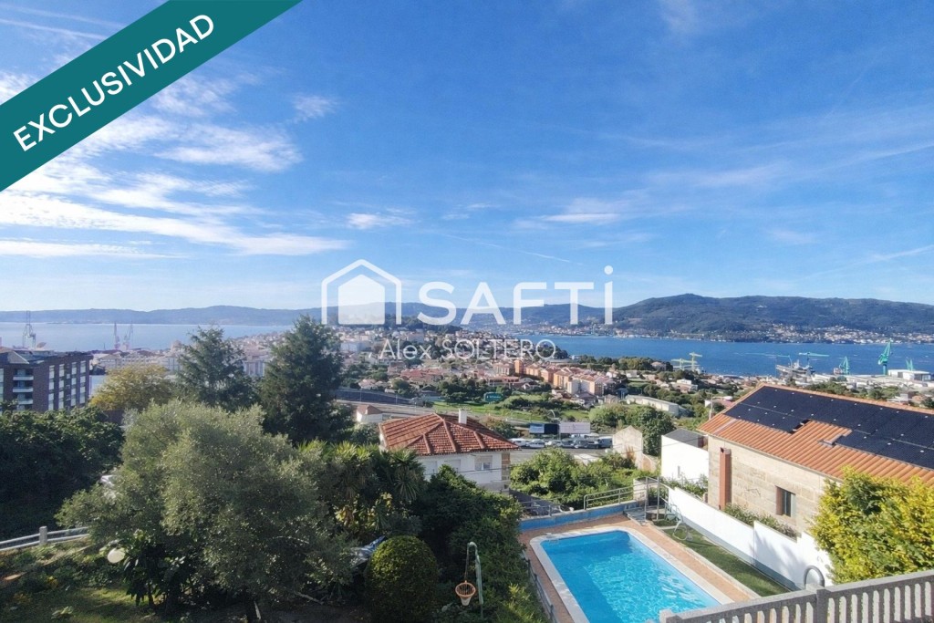 Imagen 1 de Chalet exclusivo - vistas únicas a la Ría de Vigo.