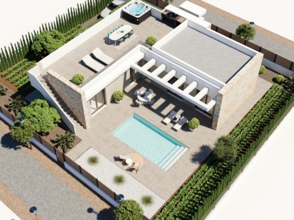 Imagen 3 de Casa-Chalet en Venta en Hacienda Del Alamo Golf Murcia