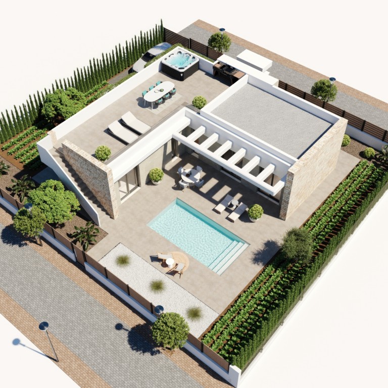 Imagen 3 de Casa-Chalet en Venta en Hacienda Del Alamo Golf Murcia