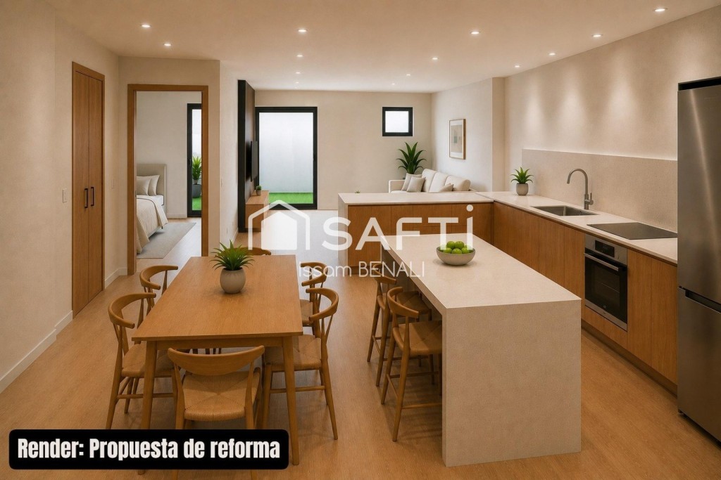 Imagen 1 de Bajo con patio en Vilapicina: reforma a tu gusto