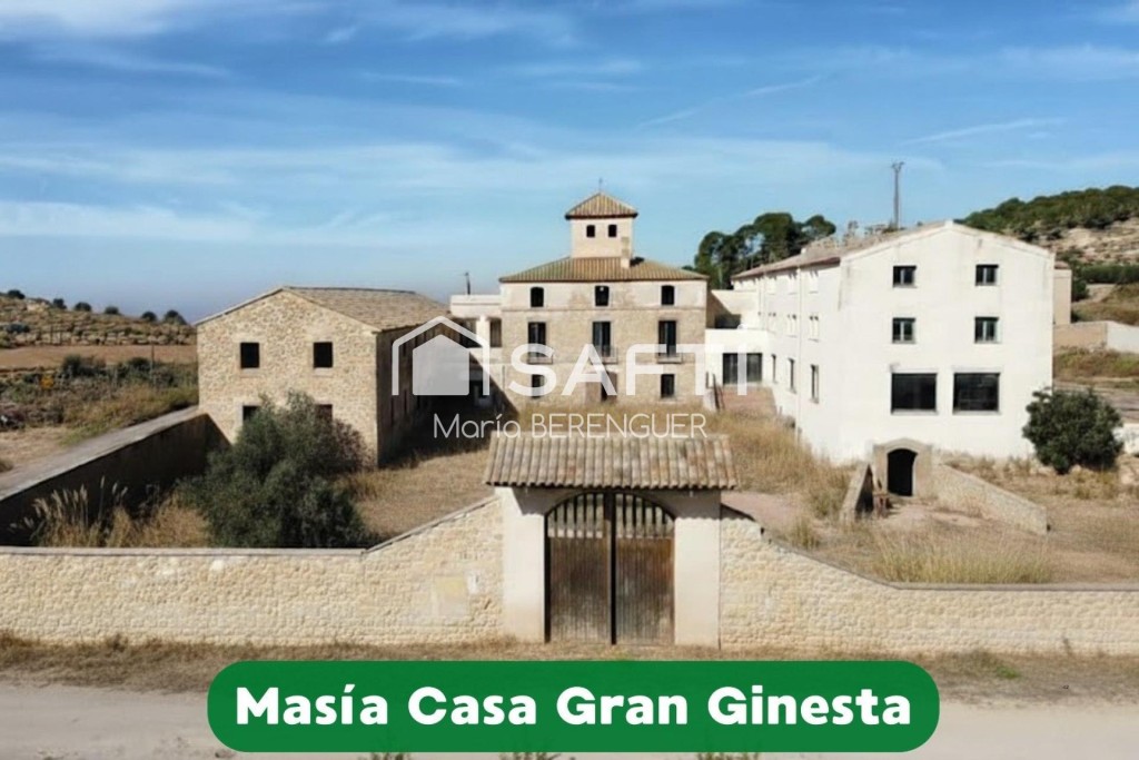 Imagen 1 de Masía histórica con gran potencial de inversión