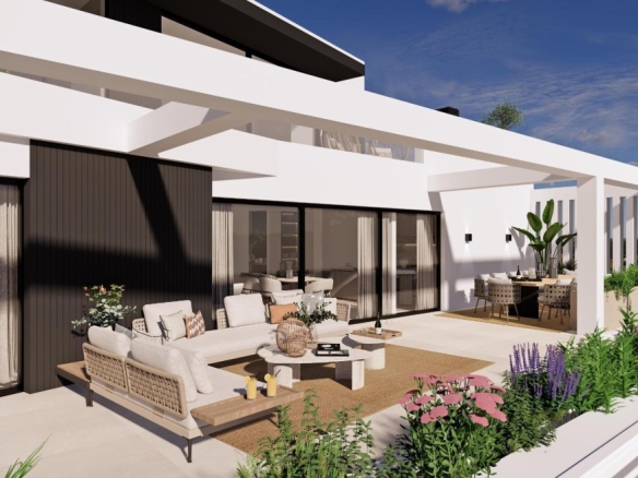 Imagen 3 de Villa de obra nueva en Urbanización Pinos de Alhaurín