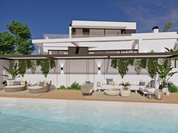 Imagen 1 de Villa de obra nueva en Urbanización Pinos de Alhaurín