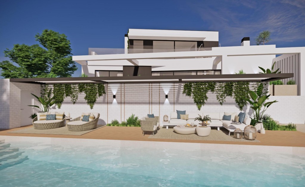 Imagen 1 de Villa de obra nueva en Urbanización Pinos de Alhaurín