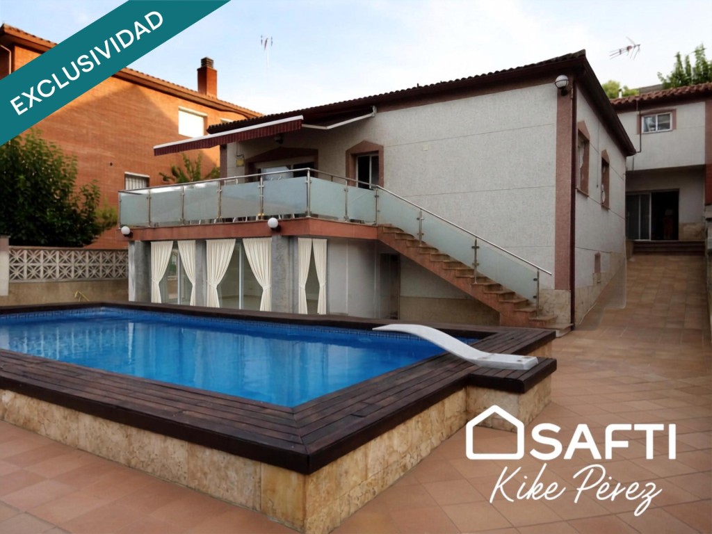 Imagen 1 de Gran piscina de 50 m² y dos plantas para disfrutar