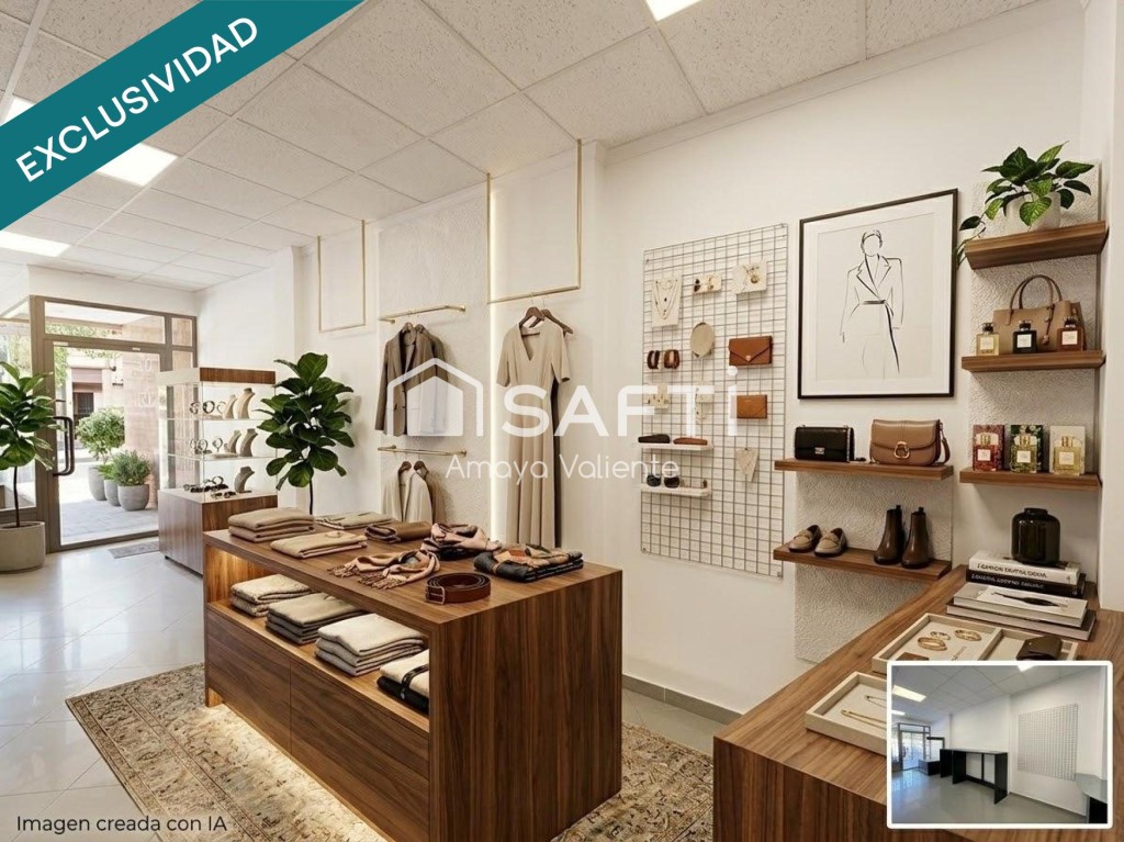 Imagen 1 de ¡MAGNIFICO LOCAL COMERCIAL EN UTRILLAS EN UNA DE LAS ZONAS MÁS TRANSITADAS DEL PUEBLO!