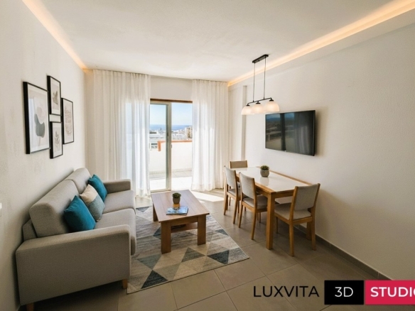 Imagen 3 de Acogedor apartamento con terraza y vistas al mar en Playa de las Américas