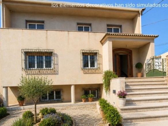 Imagen 1 de Gran casa de pueblo con finca privada en el corazón de Oria