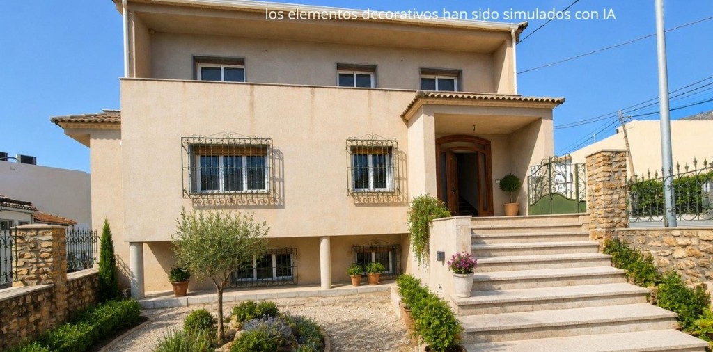 Imagen 1 de Gran casa de pueblo con finca privada en el corazón de Oria