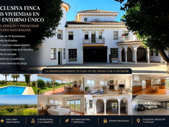 Imagen 1 de ESPECTACULAR FINCA CON 6 VIVIENDAS