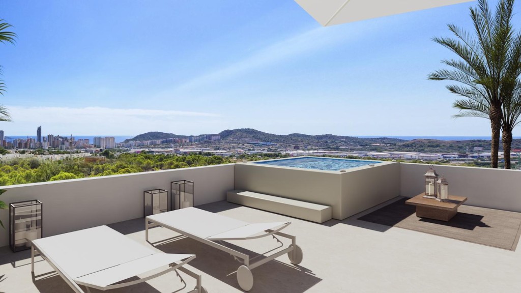 Imagen 2 de Apartamentos con jardín privado y áticos con solárium en Sierra Cortina