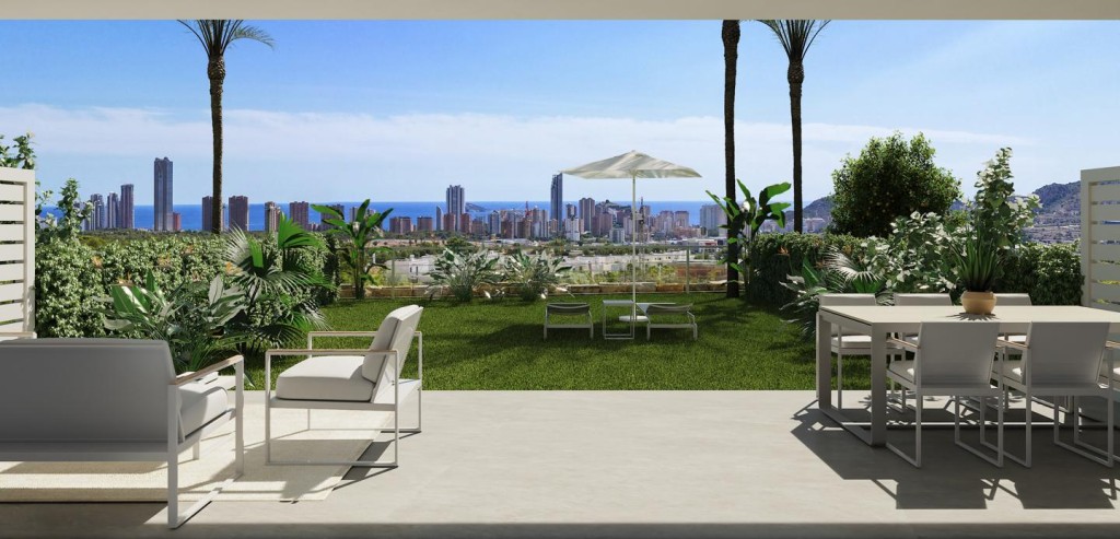Imagen 1 de Apartamentos con jardín privado y áticos con solárium en Sierra Cortina