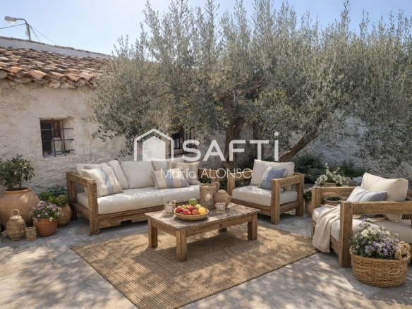 Imagen 2 de Casa de campo en Sorbas. Un refugio mediterráneo con vistas impresionantes.