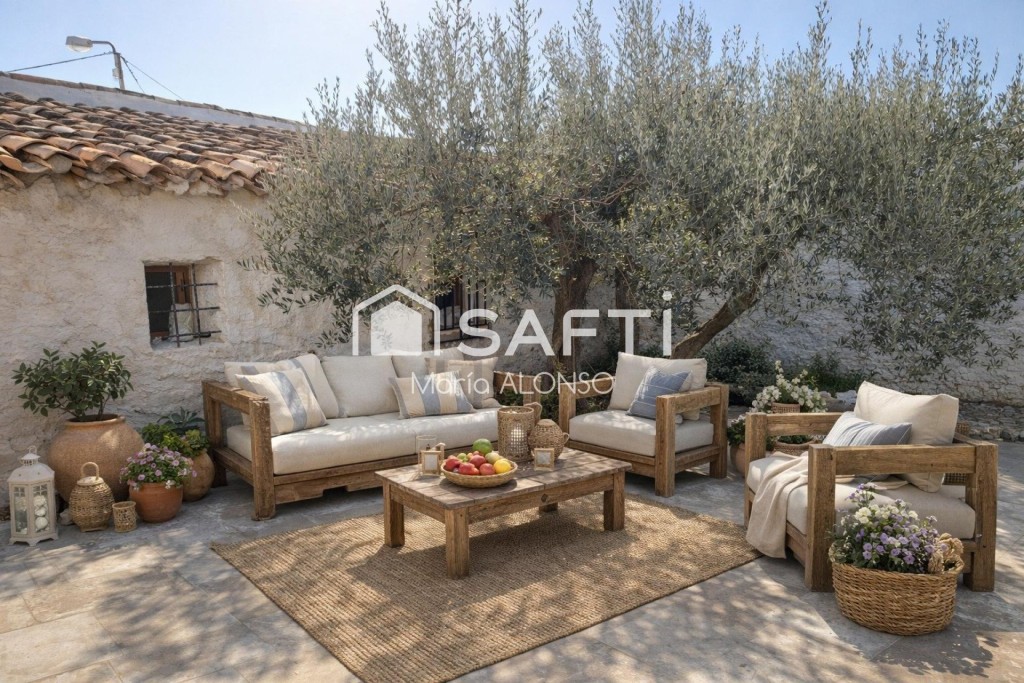Imagen 2 de Casa de campo en Sorbas. Un refugio mediterráneo con vistas impresionantes.