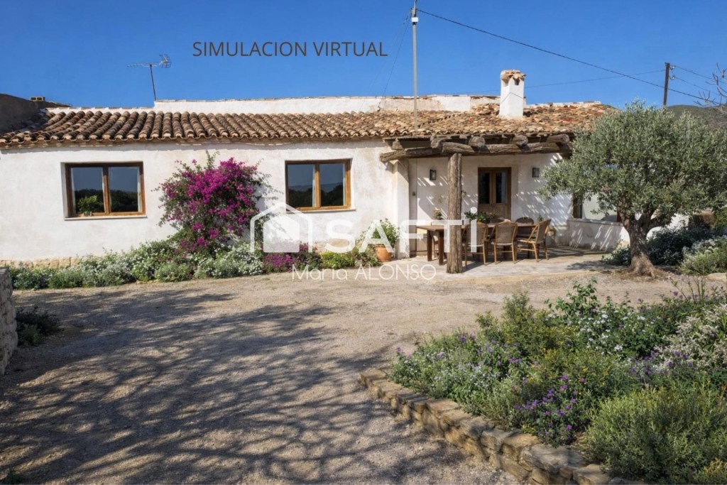 Imagen 3 de Casa de campo en Sorbas. Un refugio mediterráneo con vistas impresionantes.